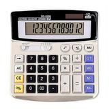 -5500 Display Calculator 12 Digit Desk Office Adding Machine Accounting Calculators Solar and Battery Dual Power