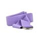 Cotton Yoga Stretch Belt Multi-functional Fitness Resistance Band Durable Yoga Strap(Light Purple)