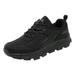 KaLI_store Slip On Shoes Women Womens Walking Shoes Non-Slip Tennis Sneakers Mesh Running Shoes Black 8