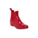 Plus Size Women's The Uma Rain Boot by Comfortview in Vivid Red (Size 11 W)