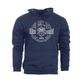 The Witcher Hoodie "School of the Wolf" Blue Size L