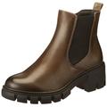 Tamaris Damen Chelsea Boots Leder; OLIVE/grün; 40 EU