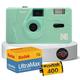 Reusable Film Camera Bundle includes Kodak M35 35mm Film Camera, Kodak 35mm film 36 exposures and Clikoze Tips Card (Mint)