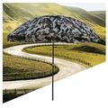 JZWJH Camouflage Style Parasol Umbrella, Waterproof And Sunscreen,parasols For Tables/Garden/Outdoor/Beach/Patio 2.4m/2.8m（7.8ft/9.1ft）