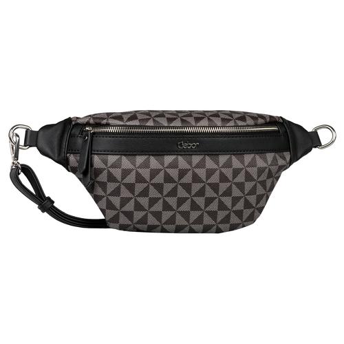 „Gürteltasche GABOR „“Barina““ Gr. B/H/T: 24,5 cm x 13 cm x 9 cm, schwarz (mixed black) Damen Taschen Gürteltaschen“