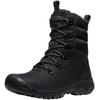 Winterstiefel KEEN "GRETA BOOT WP", Damen, Gr. 40, schwarz, Leder, Polyester, sportlich, Schuhe Snowboots, Snowboots, Winterboots, Winterschuhe, wasserdicht