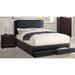 Wildon Home® Ashoka Upholstered Platform 3 Piece Bedroom Set Upholstered in Black/Brown/Green | 48 H in | Wayfair 44836FEF4A2E44CD93A1A085651CB7EF