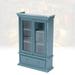 TITOUMI 1:12 Dollhouse Double Door Cabinet - Bookshelf Display Cupboard Furniture Decor for Kids