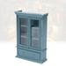 KZLO 1:12 Dollhouse Double Door Cabinet Bookshelf Display Cupboard Furniture Decor Doll House Toys for Kids