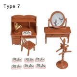 1 Set Gift Photo Props Fairy Garden Dollhouse Accessories Miniature Furnitures Set Playing House Micro Landscape TYPE 7