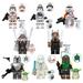 8 Pcs Star Wars Minifigures Clone Trooper Action Figures Building Blocks Toys Set Clone Wars Soldier Mini Figures Building Kits Gift for Kids and Fans