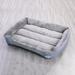Gespout Dog Warm Pad Cat Bed Dog Bed Dog Sofa Bed Dog Mat Pet Bed Gray M