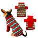 Dog Christmas Sweater Classical Knitted Bone Ugly Xmas Outfit Holiday Puppy Costumes Soft Fall Winter Warm Pet Sweater Vest Clothes