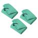 Uxcell 24 x16 Golf Towels Tri Fold Waffle Pattern Towels Soft Fiber with D Clip Green 3 Pack