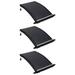 Aibecy Curved Pool Solar Heating Panels 3 pcs 43.3 x25.6