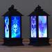 Kajiali Halloween Portable Lanterns LED Halloween Lights Colorful Halloween Lanterns Portable Hanging Night Lights Halloween Gifts