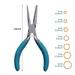 Professional Round Square Wire Winding Pliers with Scale Wire Looping Pliers DIY
