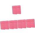 10 Pcs Mobile Phone Back Sticker Sticker Wallet Pocket Wallet Smartphones Cell Wallet Pocket Back Pocket Case Pocket Lycra Cell Phone Id Card Cellphone Wallet