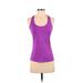 Athleta Active Tank Top: Purple Activewear - Women's Size 2X-Small