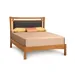 Copeland Furniture Monterey Bed with Upholstered Panel, King - 1-MON-21-23-Garnet