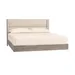 Copeland Furniture Sloane Floating Bed - 1-SLO-02-04-Wooly Smoke