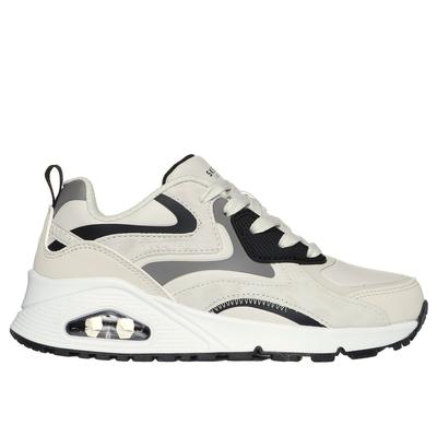 Skechers Boy's Uno Gen1 - Color Surge Sneaker | Size 1.5 | Natural | Synthetic/Textile
