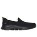Skechers Women's GO WALK 7 - Ivy Slip-On Shoes | Size 6.5 | Black | Textile/Synthetic | Vegan | Machine Washable