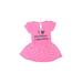 Rabbit Skins Dress: Pink Polka Dots Skirts & Dresses - Size 6 Month