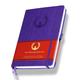 The Phoenix Journal - Best Daily Goal Planner, Organizer, & Calendar for Goal Setting, Gratitude, Happiness, & Productivity - Vision Board & Habit Tracking - 12 Weeks, Undated, Hardcover (Purple)