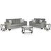 Signature Design by Ashley Altari 5 Piece Living Room Set Polyester in Gray | 37 H x 85 W x 38 D in | Wayfair Living Room Sets PKG014409