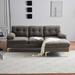 Mercer41 Nerijus 83" Velvet Sofa Velvet in Brown | 34.2 H x 83 W x 54.3 D in | Wayfair 29B36F8982CD4BAF8BAD784ECDB00F9F