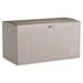 Lark Manor™ Olmsted 130 Gallon Water Resistant Lockable Deck Box in Gray Resin | 28.1 H x 48.3 W x 26.2 D in | Wayfair