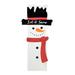 Glitzhome 36"H Lighted Wooden Christmas Snowman Or Santa Porch Decor