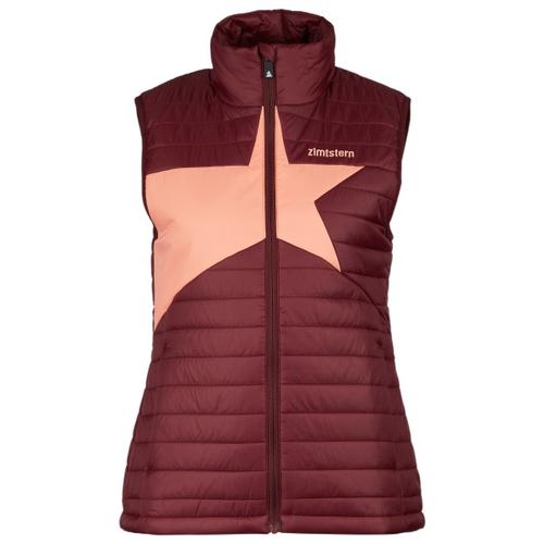 Zimtstern – Women’s Astraz Evo Padded Vest – Kunstfaserweste Gr S rot