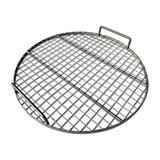 CintBllTerâ“‡ Stainless Steel 22 inch Round Grill Grate - Fits Weber Kettle Performer Weber Smokey Mountain UDS Ugly Drum Smoker Barrel