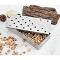 Rdeuod Outdoor BBQ Tools Box Sawdust BBQ Smoked Box Fruit Wood Charcoal Box Stainless Steel BBQ BBQ Barbecue Tools