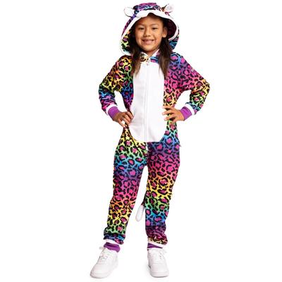 Girl's 90's Leopard Costume