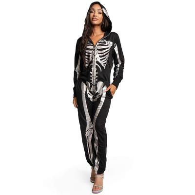 Women's Shimmer Skeleton Costume