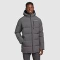 Eddie Bauer Men's Winter Coat Glacier Peak Seamless Stretch Down Parka Jacket - Grey - Size XXXL