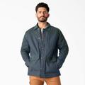 Dickies Men's Waxed Canvas Chore Coat - Airforce Blue Size 3Xl (TJ401)