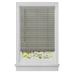 Mxin GII Madera Falsa Indoor Cordless Grey Vinyl Room Darkening Window Faux Wood Blind 64 L x 34 W