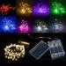 Farfi Battery Operated Romantic Mini LED Copper Wire String Fairy Lights 2M/3M/4M (Blue 30 LEDs)