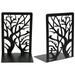 2Pcs Book Holders Metal Book Ends Crafted Book Stands Creative File Bookends