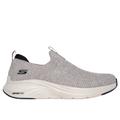 Skechers Men's Vapor Foam - Oxulus Sneaker | Size 14.0 Wide | Taupe/Black | Textile/Synthetic | Vegan | Machine Washable