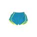Nike Athletic Shorts: Teal Activewear - Women's Size Small