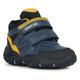 Lauflernschuh GEOX "B BALTIC BOY B ABX" Gr. 23, blau (navy, gelb) Kinder Schuhe Lauflernschuhe