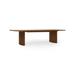 Maria Yee Zither Solid Wood Dining Table Wood in Brown | 30 H x 118 W x 42 D in | Wayfair 229-111142F61