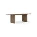 Maria Yee Zither Solid Wood Dining Table Wood in Brown | 30 H x 84 W x 38 D in | Wayfair 229-111140F67