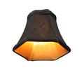 Meyda Lighting Meyda Tiffany Hexagon Black Lamp Shade 6" W X 4.5" H Linen in Black/Yellow | 4.5 H x 6 W x 6 D in | Wayfair 128307