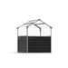 Canopia Plant Inn 4 Ft. W x 4 Ft. D Mini Greenhouse Polycarbonate Panels/Plastic in Black/Gray | Wayfair HG3320